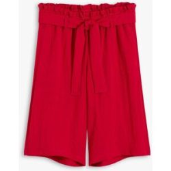 bonprix Schlupf-Bermuda aus Viskose-Mixrot 38Damen