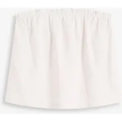 bonprix Blusentop mit Leinenanteilweiß 44Damen