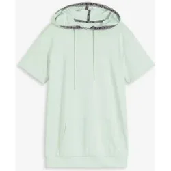 bonprix Oversized Sport-Shirt mit Kapuze, schnelltrocknendgrün 52Damen