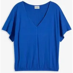 bonprix Oversize-Shirt aus softem Viskose-Mixblau 40Damen