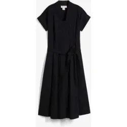 bonprix Ausgestelltes Kaftan-Kleidschwarz 44Damen