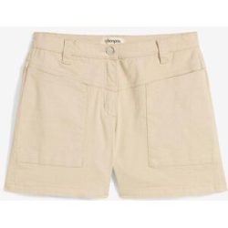 bonprix Twill Shortsbeige 44Damen