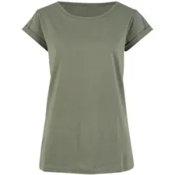 bonprix T-Shirt aus reiner Baumwollegrün 32Damen