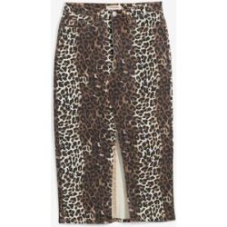 bonprix Twill-Rock aus Baumwolle mit Stretchbeige 52Damen