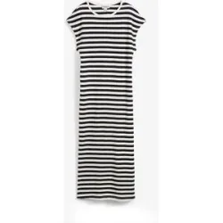 bonprix Jerseykleid aus reiner Baumwolleschwarz 36Damen