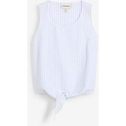 bonprix Blusentop aus reiner Baumwolleblau 54Damen