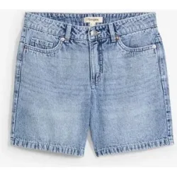 bonprix Jeans-Shorts Mid Waistblau 48Damen
