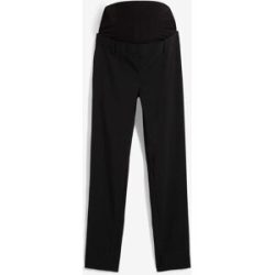 bonprix Stretch- Umstandshose mit schmal zulaufendem Beinschwarz 44Damen