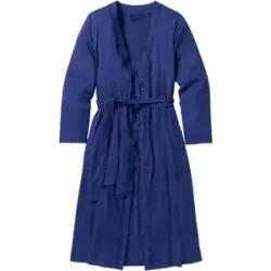 bonprix Bademantel aus Shirtqualitätblau 60Damen