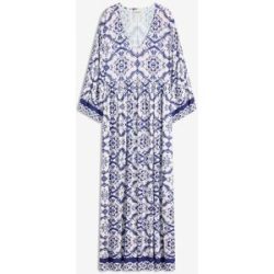 bonprix Maxikleid aus softem Viskose-Mixweiß 32Damen
