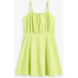 bonprix Minikleid aus reiner Bio-Baumwollegelb 48Damen