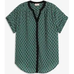 bonprix Oversize-Blusegrün 48Damen