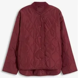 bonprix Ultraleichte Steppjacke, Oversizedrot 52Damen