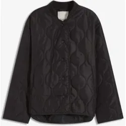 bonprix Ultraleichte Steppjacke, Oversizedschwarz 50Damen