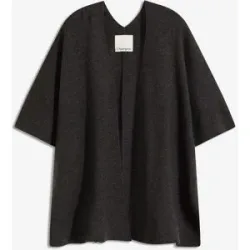 bonprix Oversize Strick-Capegrau 36Damen
