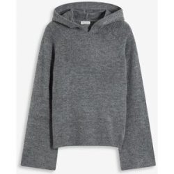 bonprix Strick-Hoodiegrau 52Damen