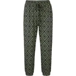 bonprix 3/4-Hose aus elastischem Viskose-Mixgrün 36Damen