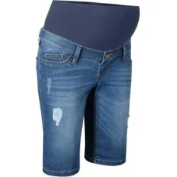 bonprix Umstands-Jeans-Bermuda, Regular Fitblau 52Damen