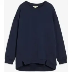 bonprix Oversize-Sweatshirt aus Baumwoll-Mixblau 56Damen