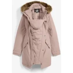 bonprix 3-in-1 Funktions-Umstandsjacke und Tragejackegrau 42Damen