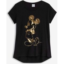 bonprix Shirt mit Micky Mouse Druckschwarz 36Damen