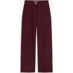 bonprix Twillhose mit Biese und Leistentascherot 46Damen