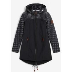 bonprix Wasserabweisende Softshelljackeschwarz 36Damen