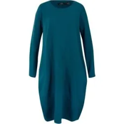 bonprix Jerseykleid in O-Shapepetrol 52Damen