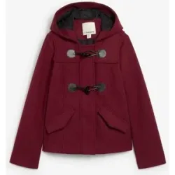 bonprix Duffle-Jacke, Wollimitatrot 52Damen