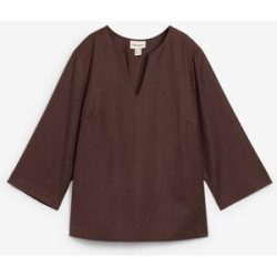 bonprix Tunika mit Wollebraun 46Damen