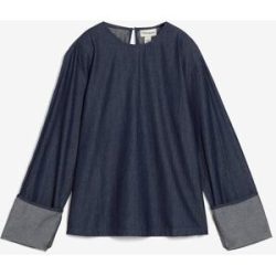 bonprix Jeansbluse mit weitem Armblau 40Damen