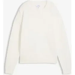 bonprix Oversize-Pullover aus reiner Baumwolleweiß 52Damen