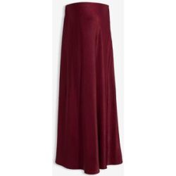 bonprix Umstandsrock aus Satinrot 38Damen