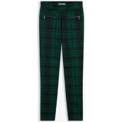bonprix Jersey-Hose aus Jacquardgrün 36Damen