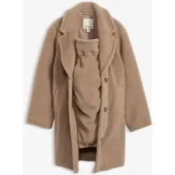 bonprix 2-in-1 Umstandsmantel mit Trageeinsatzbraun 38Damen