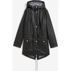 bonprix wasserabweisende Regenjackeschwarz 42Damen