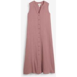 bonprix Blusenkleid aus Musselinlila 44Damen