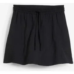 bonprix Hosenrock aus weichem Musselinschwarz 44Damen
