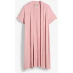 bonprix Shirtjacke aus softer Viskoserosa 36Damen