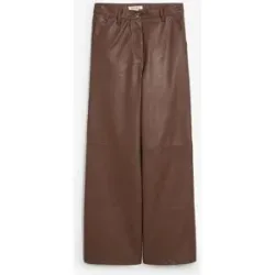 bonprix Lederimitat-Hosebraun 50Damen