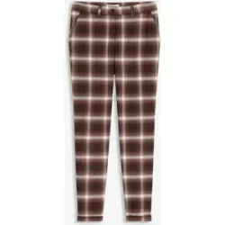 bonprix Karohose mit Umschlagbraun 36Damen