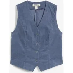 bonprix Cord-Westeblau 52Damen