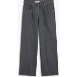 bonprix Twillhose aus reiner Baumwollegrau 38Damen
