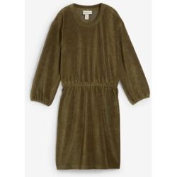 bonprix Kleid aus Jersey-Cordgrün 48Damen