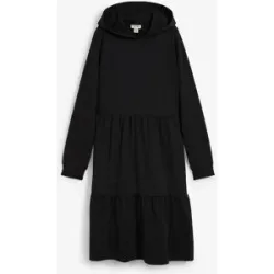 bonprix Sweatkleidschwarz 52Damen