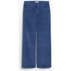 bonprix Cordhose aus elastischem Baumwoll-Mixblau 40Damen