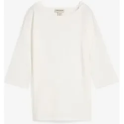 bonprix Shirt aus schwerer Baumwolleweiß 40Damen