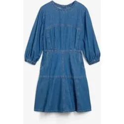bonprix Jeanskleid aus reiner Baumwolleblau 42Damen