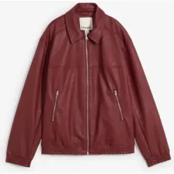 bonprix Oversize Lederimitat-Jackerot 46Damen
