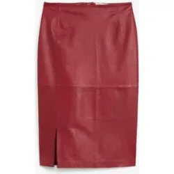bonprix Lederrock aus Lammnapparot 36Damen